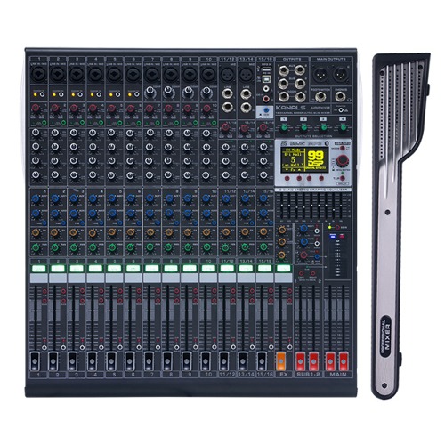 KANALS(카날스) BKG-160 / 전문가용 오디오믹서 / 16채널 / 99 DSP 이펙터 내장 / 블루투스 / 녹음기능
